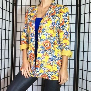 yellow blazer